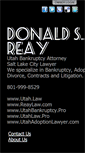 Mobile Screenshot of donaldreay.com